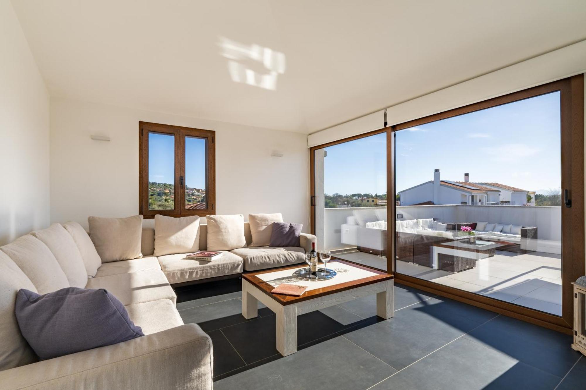 Lighthouse Holiday Home Àrbatax Dış mekan fotoğraf